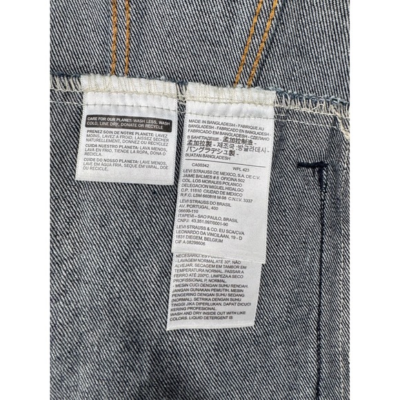 Levi's Indigo Denim Jacket - Picture 11 of 12